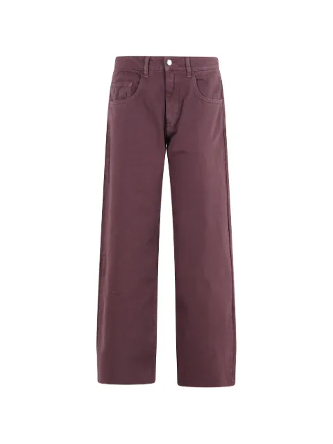 ICON DENIM Bea five-pocket jeans Purple BEA097