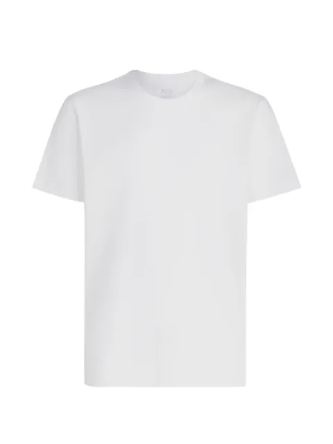Boggi Milano pima cotton jersey T-shirt White BO24C005803