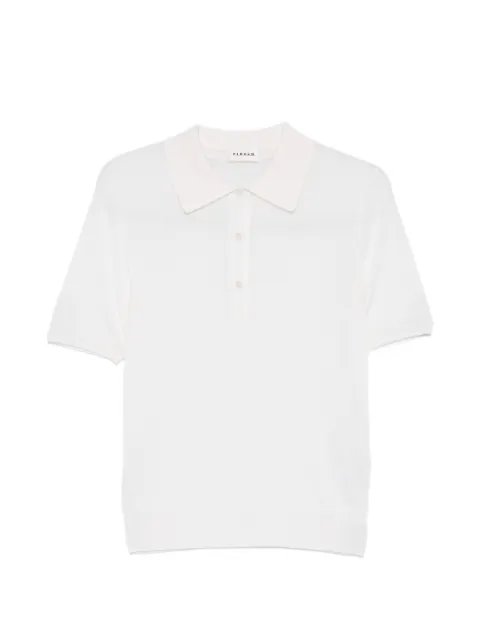 P.A.R.O.S.H. collared polo top Neutrals LINFA26D540780