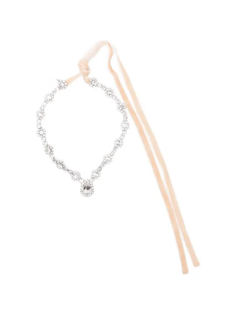 Nº21 crystal-embellished necklace Silver 26EN2M174716959M801