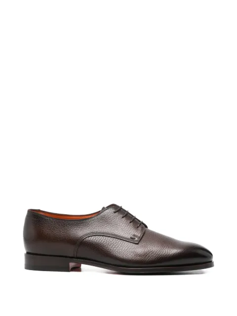 Santoni lace-up fastening derby shoes Brown MCAD19026JJ6BPIP