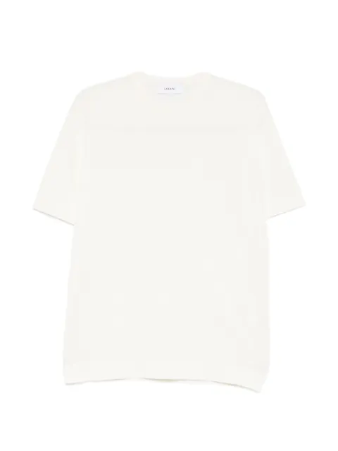 Lardini crew-neck T-shirt Neutrals PALMMC77PA66023100