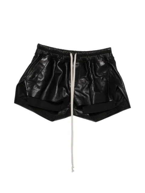 Rick Owens Fog drawstring shorts Black RP01F6316LBY