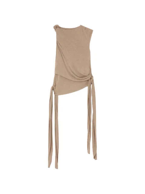 GANNI top in beige jersey Neutrals A1040407