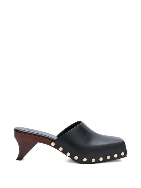 GANNI June sabot mules in black Black B1030109