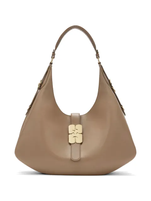 GANNI large Kat shoulder bag Neutrals B2070109