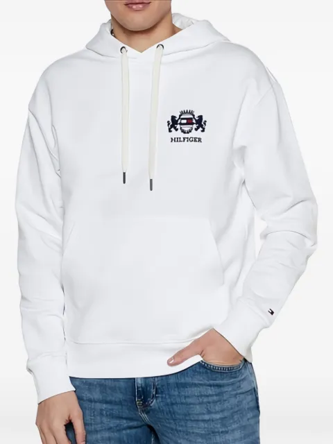 Tommy Hilfiger crest hooded sweatshirt White FMW0MW37462