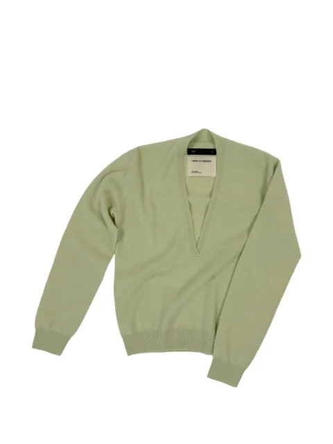 Frenckenberger Johnny V-neck sweater Green S26271X