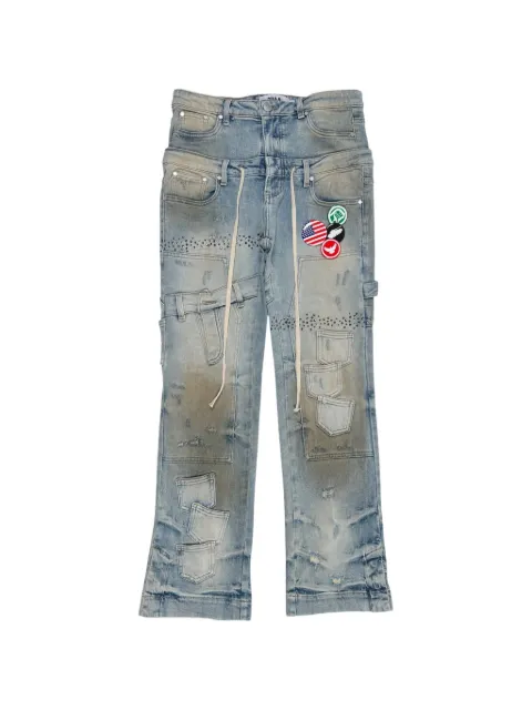 duaa World Peace jeans Blue DUAWPDPAW25