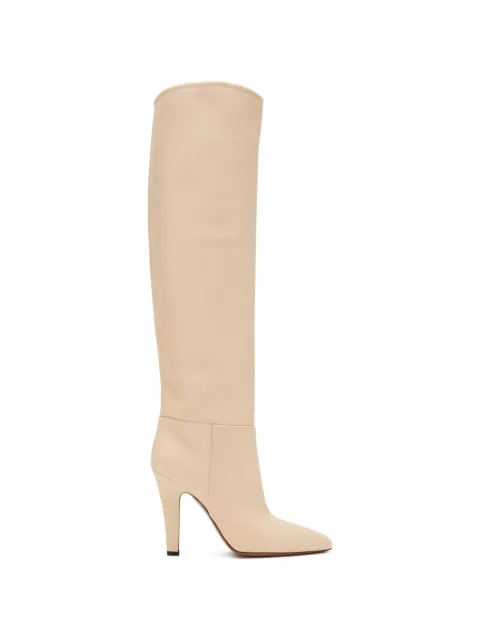 Paris Texas Elsa point-toe heel boots Neutrals PX1786XNPP3