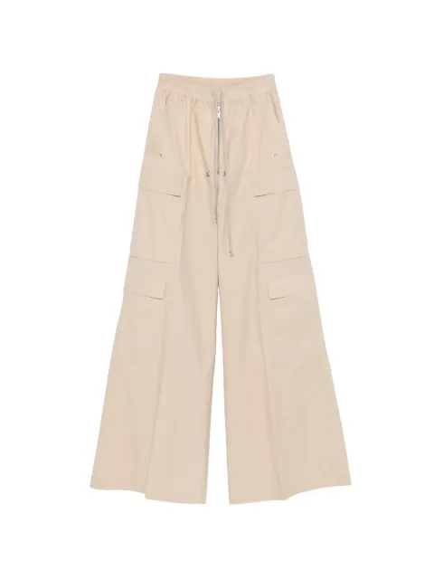 Rick Owens Cargobelas drawstring trousers Neutrals RP01F6327P