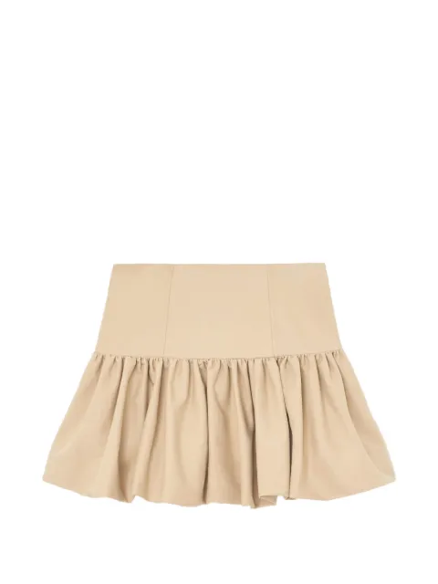 GANNI skirt in beige cotton Neutrals A1090243