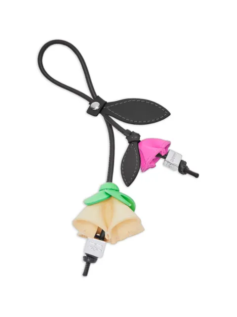 GANNI flower charm Black B3010288