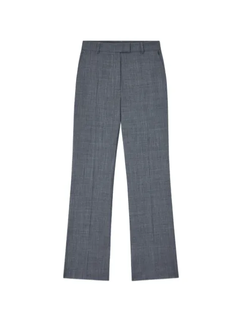 GANNI pants in grey wool melange Grey A1080138