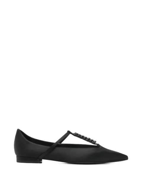Emporio Armani point-toe flat pumps Black EW004113AF17510