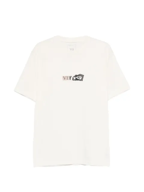 Y-3 GFX graphic T-shirt White KQ9749