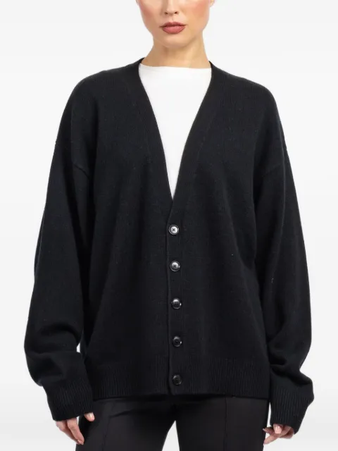extreme cashmere Jonah button cardigan Black 45917401TU
