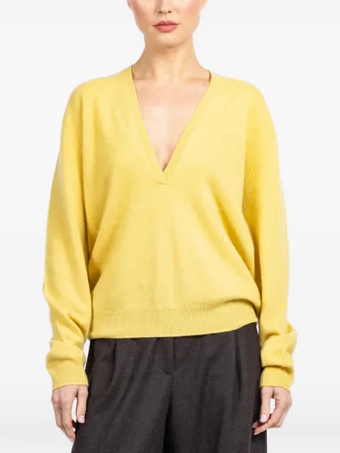 Frenckenberger Johnny V-neck sweater Yellow S26271X