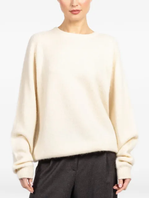 Frenckenberger round-neck sweater Neutrals S26203F