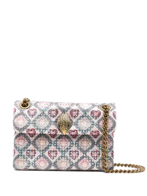 Kurt Geiger London mini fabric Kensington bag Neutrals 5018143609