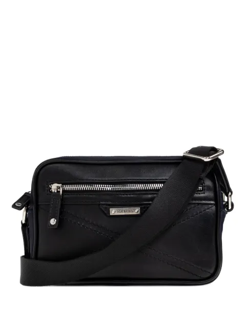 Iceberg zip-detail shoulder bag Black 72056978