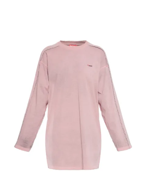 Diesel D-Aliene long-sleeve mini dress Pink A200780BMCC
