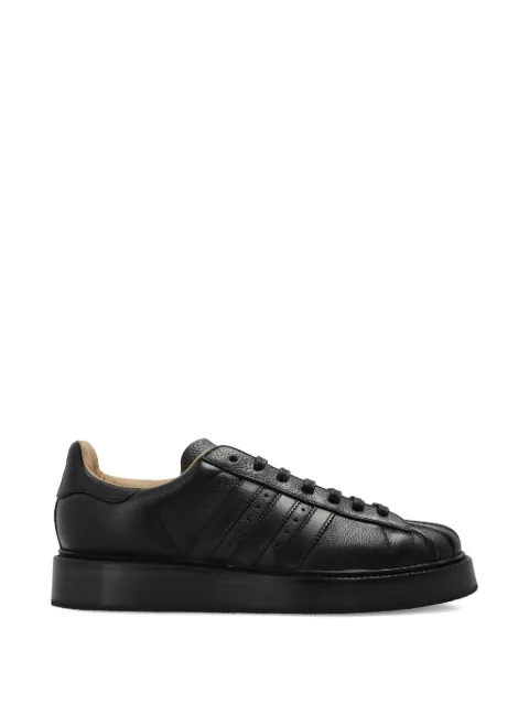 adidas Superstar lace-up leather sneakers Black IH4681