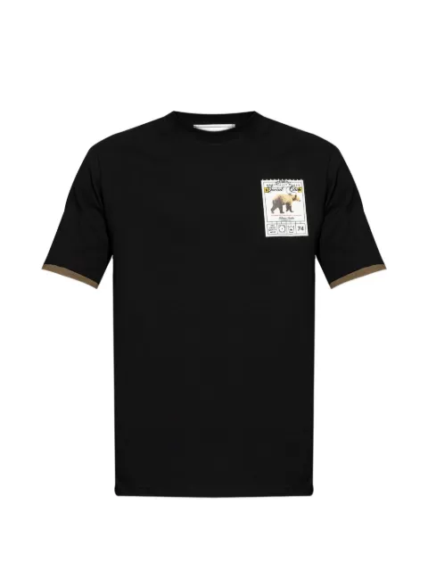 Iceberg patch T-shirt Black F029627A