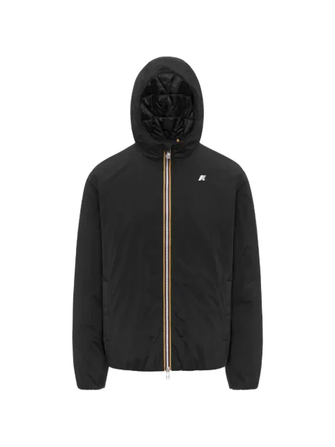 K-Way hooded zip jacket Black K2136DW