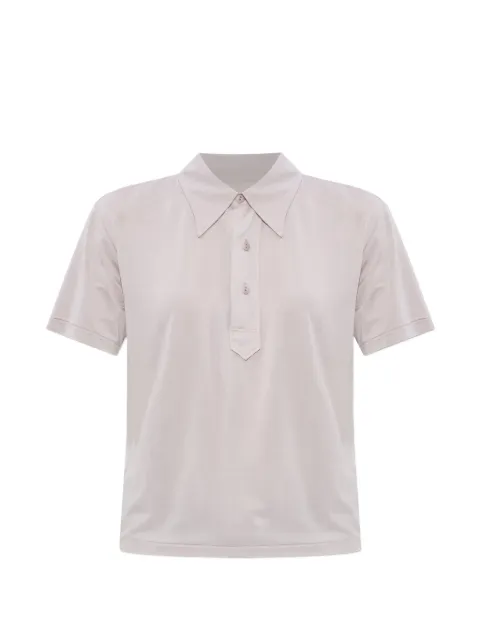Maison Margiela buttoned polo top Grey S51GL0066M20171