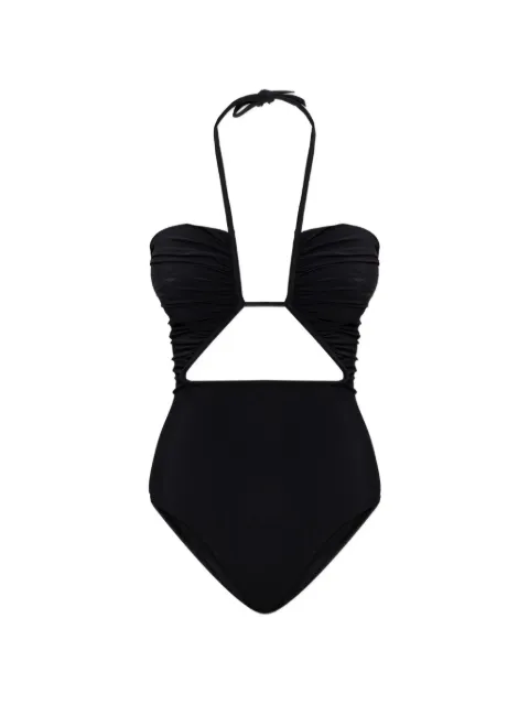Rick Owens cut-out-detail swimsuit Black RP01F6087NS