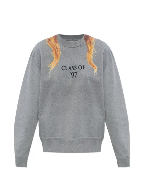 MM6 Maison Margiela hair-print sweatshirt Grey S52GU0254S25337