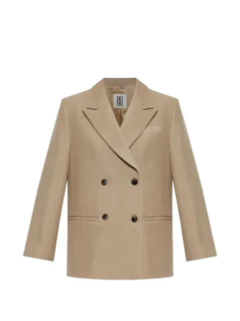 By Malene Birger Ramo double-breasted blazer Neutrals 103664