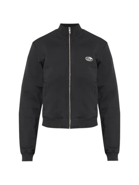 Diesel zip-up bomber jacket Black A228240BKBW