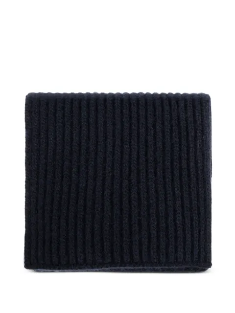 Maison Margiela ribbed scarf Blue S50TE0112M13226