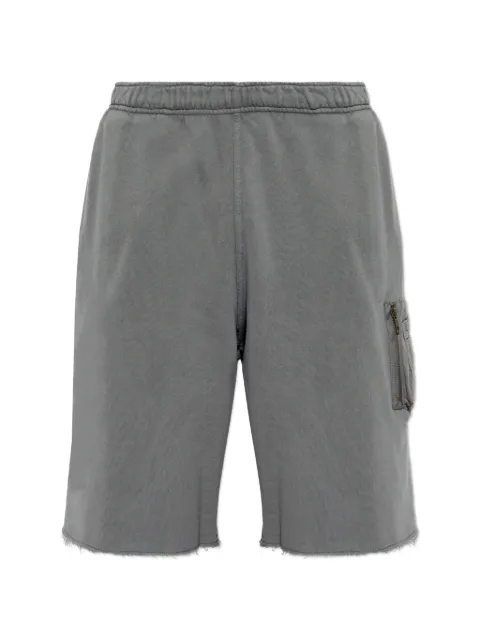 MM6 Maison Margiela raw-hem shorts Grey SH0MU0026M25024
