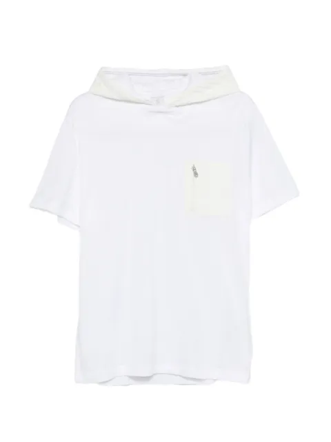 Eleventy hooded pocket T-shirt White M75TSHM10TES0M240