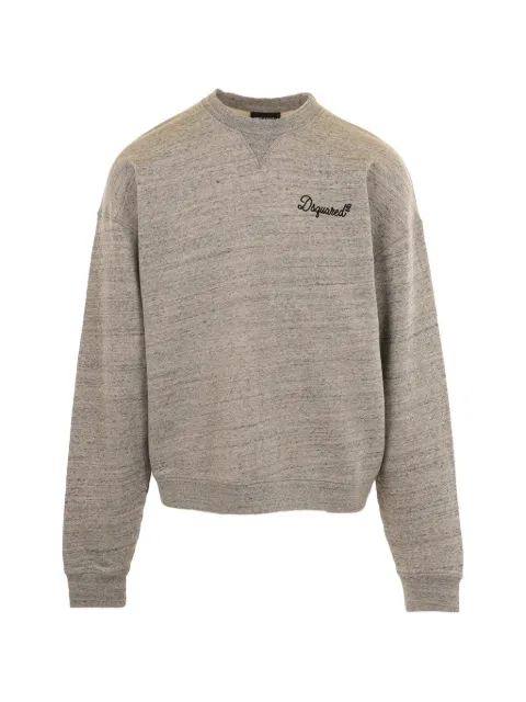 DSQUARED2 embroidered sweatshirt Grey S74GU0931D25026