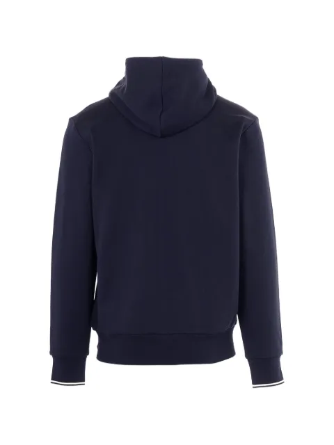 Fred Perry hooded zip knitwear Blue FPJ7536