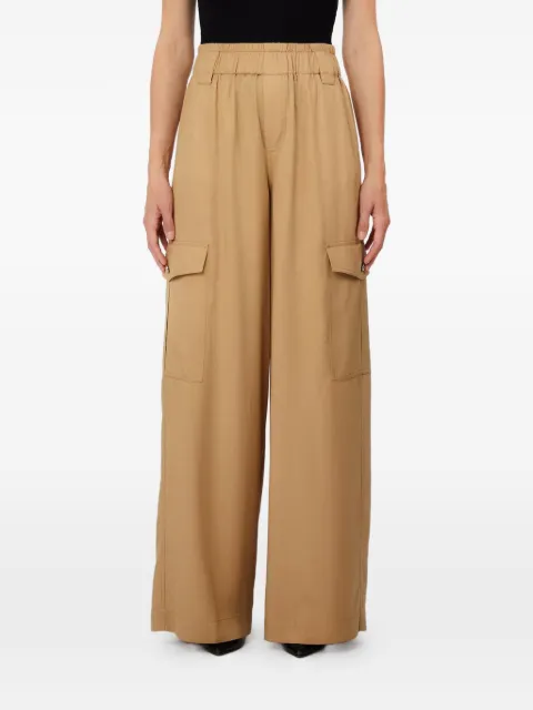 LIU JO cargo-pocket palazzo pants Neutrals UA6290D033551213