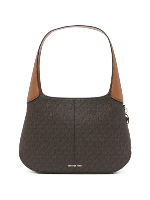 Michael Michael Kors logo-charm shoulder bag Brown 30R6G0XL3B252