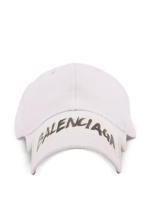 Balenciaga Masking Tape cap White 858087410B2