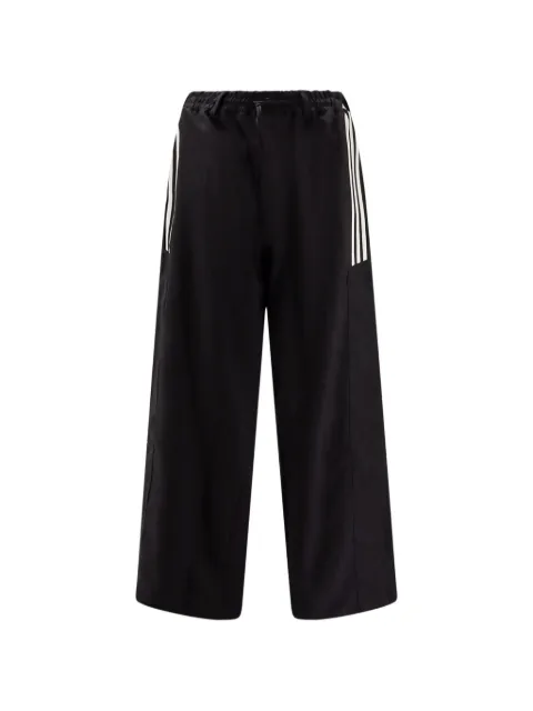 Y-3 stripe trousers Black KH3046