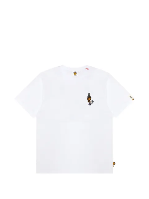 *BABY MILO® STORE BY *A BATHING APE® claw machine graphic T-shirt White 0TE0453XXQ