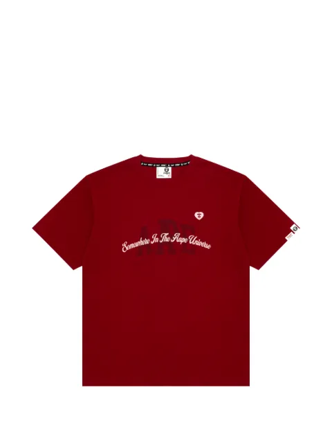 AAPE BY *A BATHING APE® graphic-print T-shirt Red ATE1894XXQ