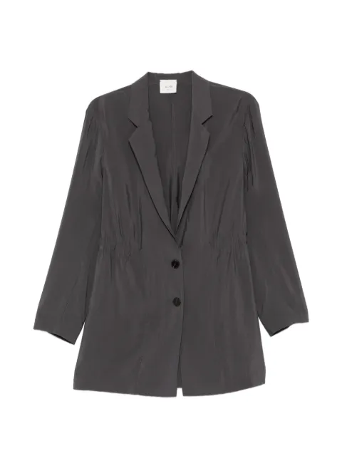 Alysi drawstring-detail blazer Grey 116809P6045GRAYP