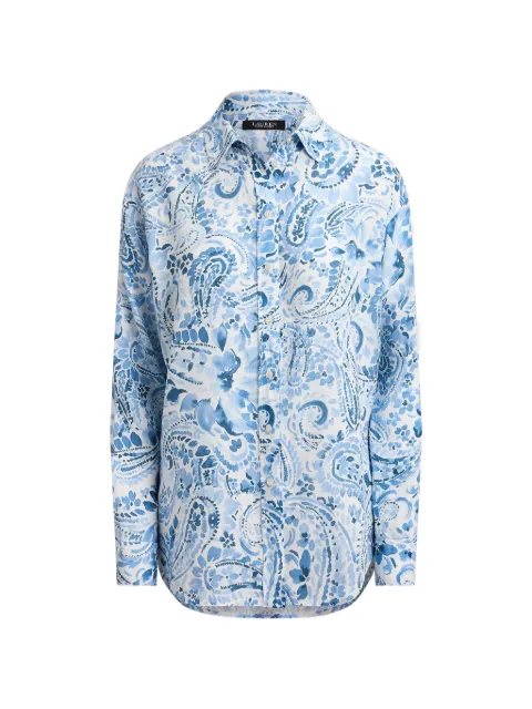 Lauren Ralph Lauren paisley-print shirt Blue 200P08926001