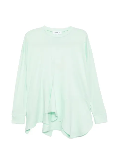 Enföld Asymmetry T-shirt Green 300JS2800231