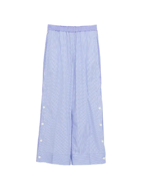 Undercover button-detail trousers Blue UP1F15081