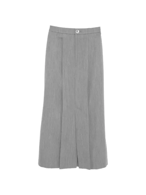 Enföld slit pleated skirt Grey 300JS2311241